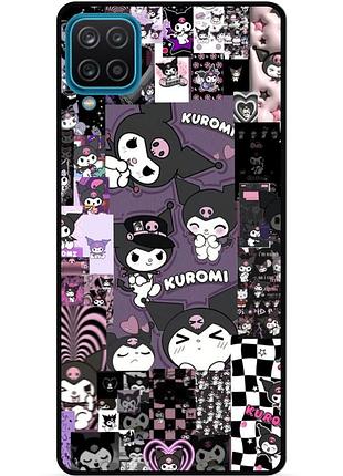Чехол силиконовый бампер для samsung a22 с картинкой kuromi куроми