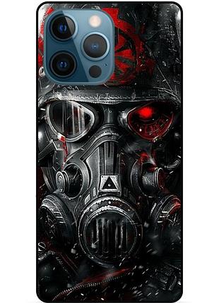 Чехол силиконовый бампер для iphone 11 pro max с рисунком сталкер stalker