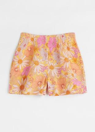 Шорти h&m з льону
