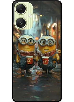Силіконовий чохол бампер для samsung a05 з малюнком міньйони minion