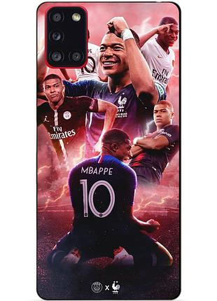 Силіконовий бампер чохол для samsung a21s з малюнком кіліан мбаппе mbappe