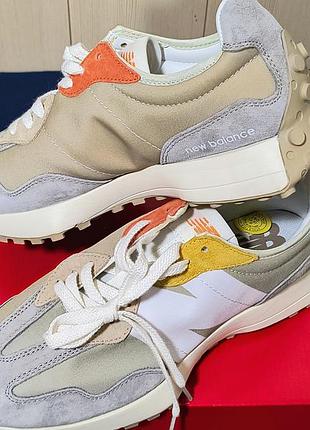 Нові кросівки new balance 327 мультиколор / оригінал з коробкою