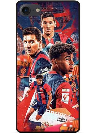 Силіконовий чохол бампер для huawei y5 2018 з малюнком ламин ямаль lamine yamal messi