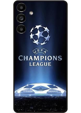 Силіконовий чохол бампер для samsung s21 з малюнком лига чемпионов