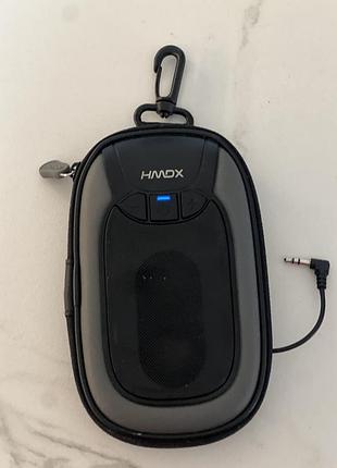 Портативна колонка hmdx go xl з чохлом та вбудованим кабелем