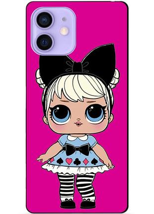 Силіконовий чохол бампер для iphone 12 з малюнком лялька lol