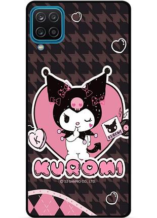 Силіконовий бампер чохол для samsung m12 з малюнком kuromi куроми