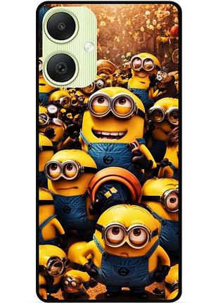 Силіконовий чохол бампер для samsung a04e з малюнком міньйони minion