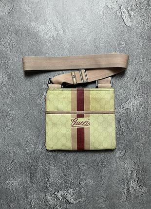Vintage винтажная сумка gucci гуччи big logo monogram монограмм y2k