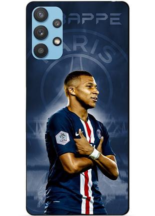 Силіконовий бампер чохол для samsung a52 з малюнком мбаппе псж mbappe