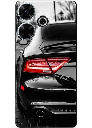 Чехол силиконовый бампер для realme note 50 с рисунком audi ауди машина авто