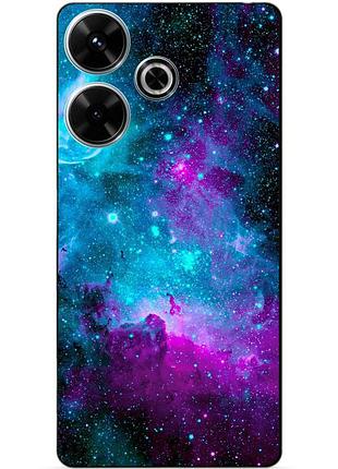 Силіконовий чохол бампер для infinix hot 30 (x6831) з малюнком галактика космос