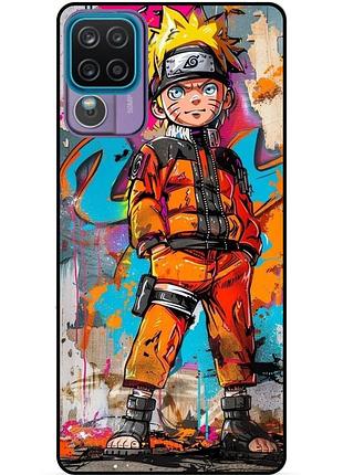 Чехол силиконовый бампер для samsung a22 с рисунком наруто аниме marvel naruto