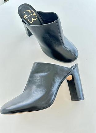 Туфлі мюлі ted baker шкіряні туфлі жіноче взуття old money човники