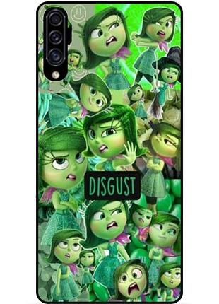 Чехол силиконовый бампер для samsung m20 с рисунком головоломка disgust