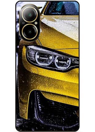 Силіконовий чохол бампер для realme c67 з малюнком bmw бмв машина авто
