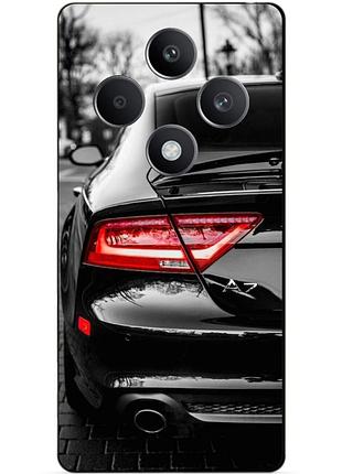 Чехол силиконовый бампер для tecno spark 30c с рисунком audi ауди машина авто