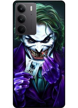 Чехол силиконовый бампер для realme c75 с рисунком joker джокер