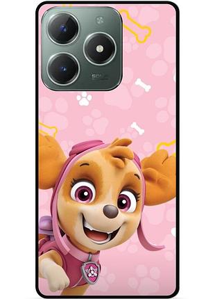 Чехол силиконовый для infinix smart 8 plus (x6526) с рисунком скай щенячий патруль