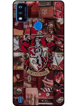 Чохол силіконовий бампер для zte blade a51 з малюнком ґрифіндор gryffindor гаррі поттер harry potter