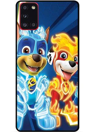 Силіконовий чохол бампер для zte blade a51 з малюнком щенячий патруль