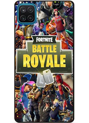 Силиконовый бампер чехол для samsung a22 игра fortnite фортнайт