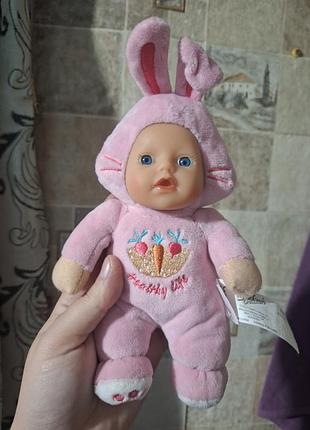 Интерактивная кукла кукла baby born -кролик 18 cm