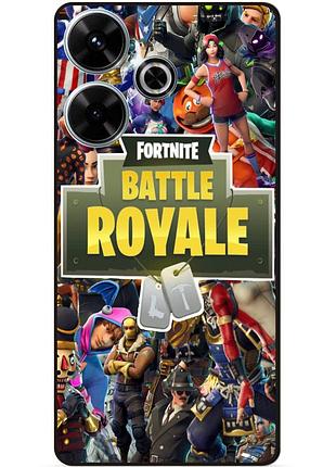 Силіконовий чохол бампер для infinix hot 30 (x6831) гра fortnite фортнайт