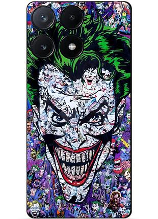 Чехол силиконовый бампер для infinix note 40 (x6853) с рисунком джокер joker