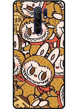 Силіконовий бампер чохол для xiaomi redmi 9 з малюнком лабубу labubu