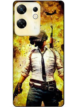 Силіконовий чохол бампер для infinix zero 30 4g з малюнком пабг pubg