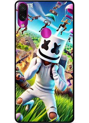 Силіконовий чохол бампер для huawei honor 10i з малюнком фортнайт fortnite