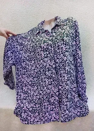 Блуза,великий розмір,р58-60🖤💜🖤💜