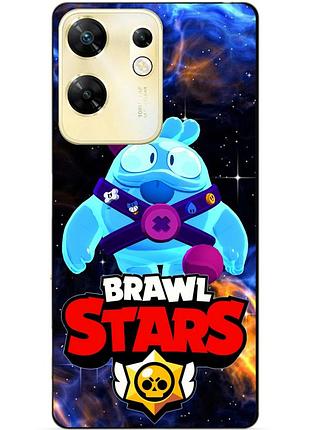 Силіконовий бампер чохол для infinix zero 30 4g з героєм космічний бравл скуїк