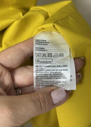 Натуральна літня сукня плаття сарафан з рюшами оверсайз вільного крою льоля h&m 8
