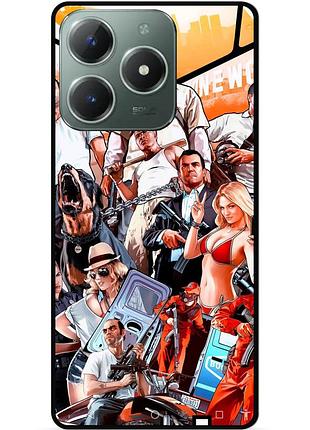 Чехол силиконовый бампер для infinix smart 8 plus (x6526) гта gta