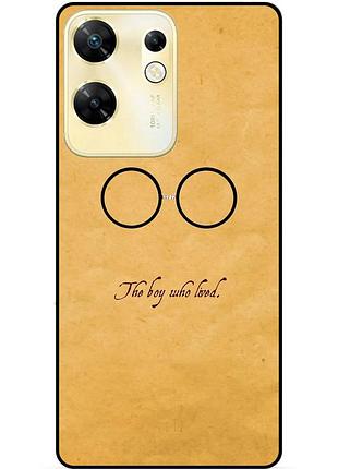 Чохол силіконовий бампер для infinix zero 30 4g з малюнком гаррі поттер harry potter окуляри
