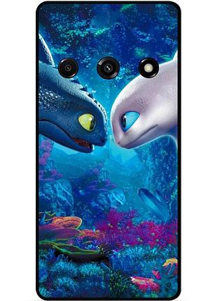 Силіконовий чохол бампер для samsung j3 j320 з малюнком как приручить дракона