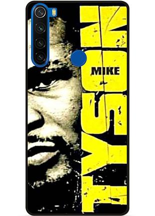 Чехол силиконовый бампер для xiaomi redmi note 8t с рисунком tyson майкл тайсон