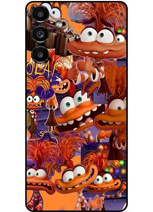 Силіконовий чохол бампер для samsung s21 з малюнком головоломка