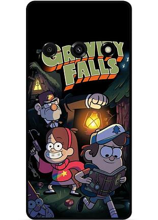 Силиконовый бампер чехол для samsung j7 j710 с картинкой гравити фолз gravity falls