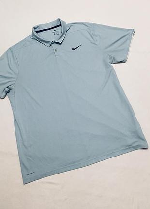 Поло nike dri-fit оригинальное спортивное футболка