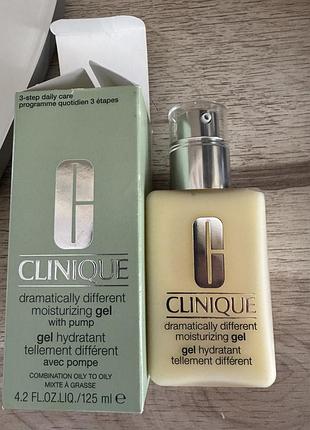 Зволожуючий гель clinique dramatically different об'ємом 125 мл
