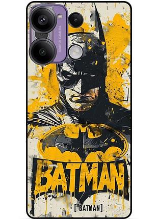 Силіконовий бампер чохол для xiaomi redmi note 14s з малюнком batman dc бэтмен