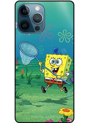 Силиконовый чехол губка боб sponge bob спанч боб для xiaomi samsung motorola nokia iphone zte vivo oppo realme спанч боб 04