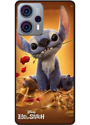 Силіконовий бампер чохол для motorola moto g23 стіч stitch
