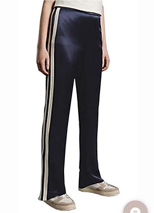 Брюки прямого кроя с боковой полосой marks & spencer autograph t59/5438t