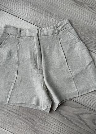 Льняні шорти zara