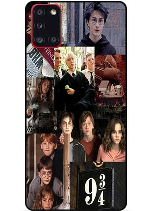 Силиконовый бампер чехол для samsung a41 с картинкой harry potter гарри поттер