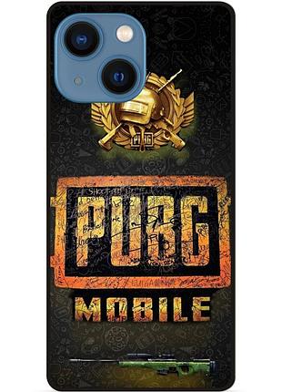 Силіконовий чохол бампер для iphone 14 з малюнком пабг pubg